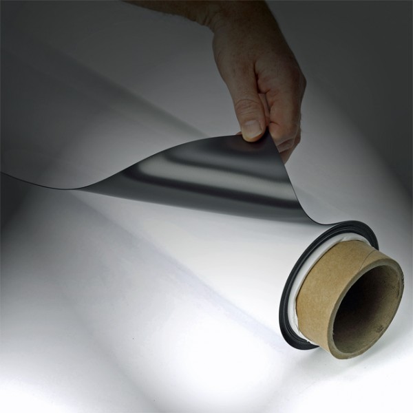Super Papier Magnétique Aimante 4mm Imprimable- Blanc Brillant