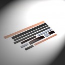 Bandes magnétiques découpées brutes, adhésives
